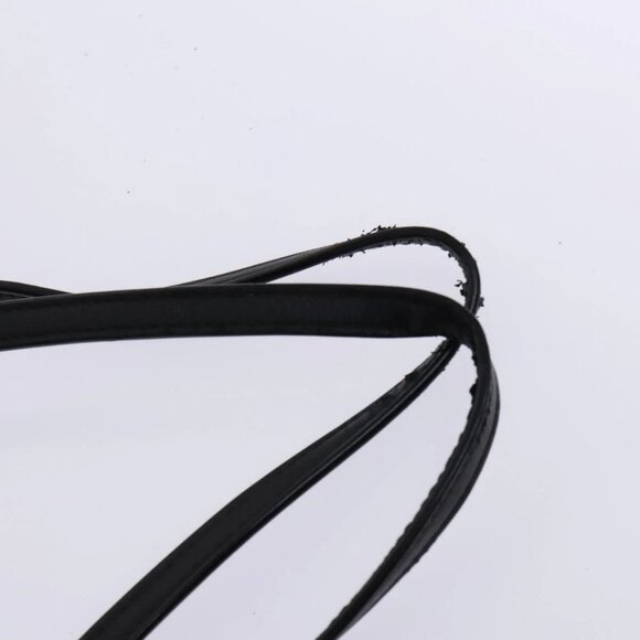 TORY BURCH Bally Tote Bag PVC Leather 2Set Black Yellow - Picture 6 of 14